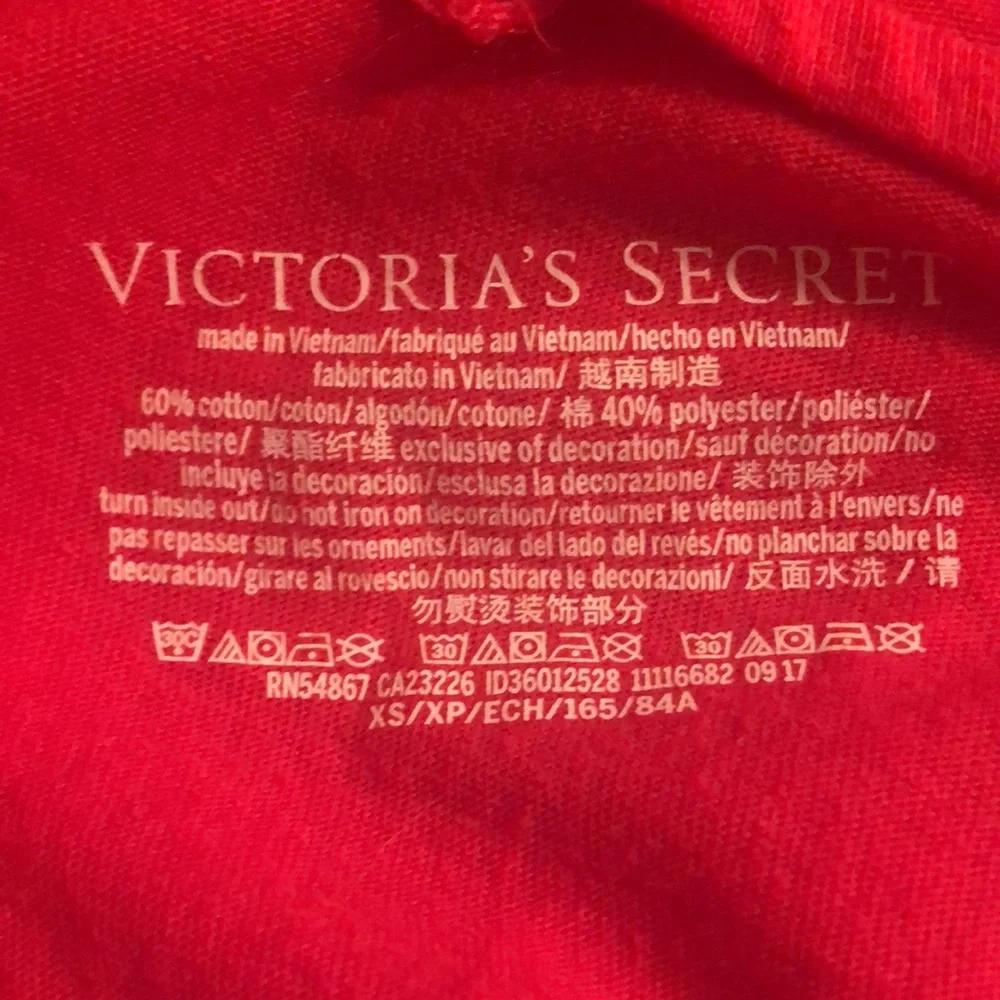 Victoria’s Secret- XSmall - Angel Long Sleeve Sleep Shirt. Back is V-neck